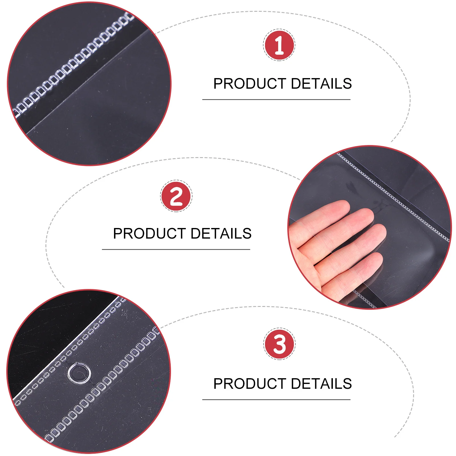 10Pcs High-Quality Currency Protector Bag Long Service Life Photo Sleeve for Banknotes Paper Cards Scrapbooking