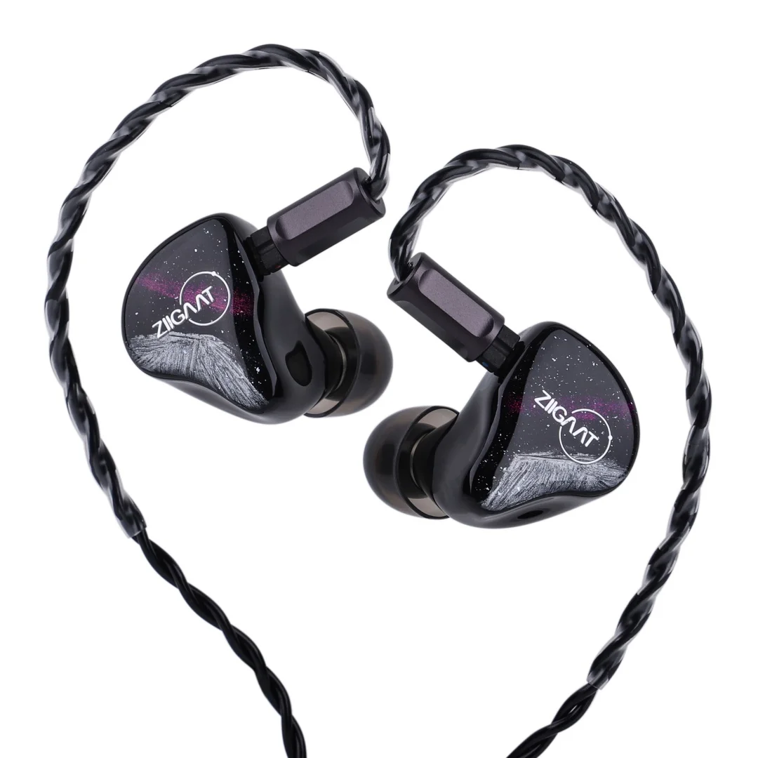 Linsoul ZiiGaat Crescent Premium 2DD+2BA Hybrid IEM Hifi-Kopfhörer mit isobarischem Dual-Dynamic-Treiber-Design – Detail 8
