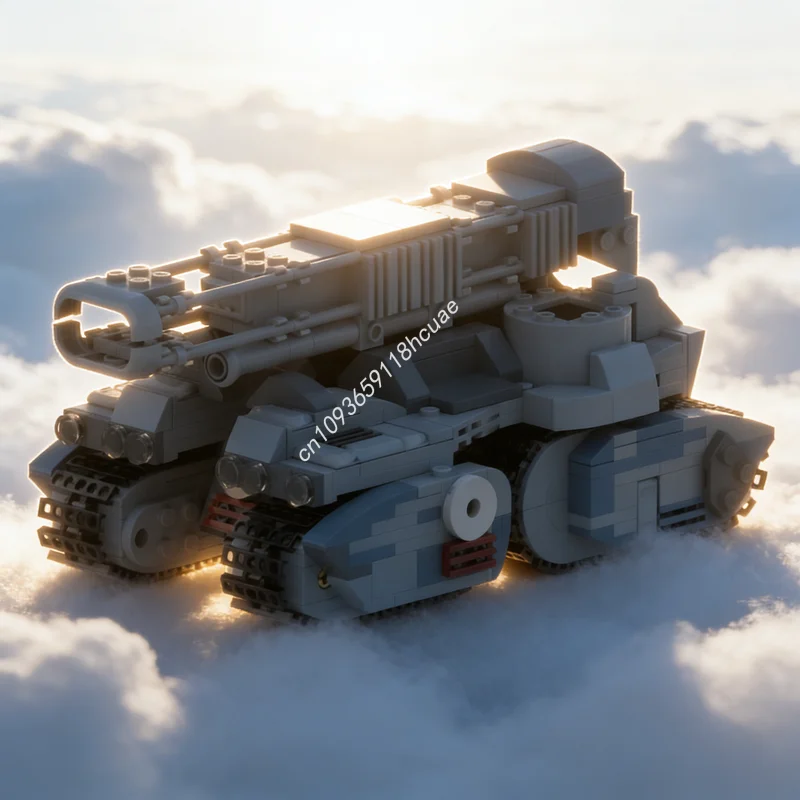 ชุดตัวต่อ MOC ระบบปืนใหญ่จักรวรรดิพลังงานแสงอาทิตย์ 781 ชิ้น ของเล่นเสริมสร้างจินตนาการ ไอเดียสร้างสรรค์ ของขวัญคริสต์มาส ตัวต่อเสริมทักษะการเรียนรู้