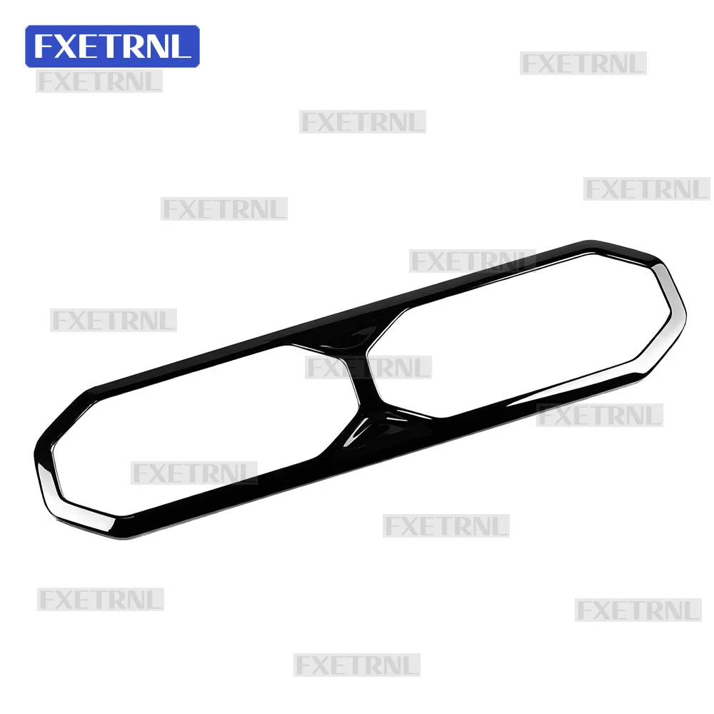 ABS Carbon fibre pattern For Dacia Duster 3 2024 2025 2026 Car Center Air Outlet Sticker for Dacia Bigster 2025 2026 Accessories - view 5
