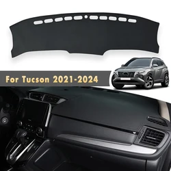 Car Dashboard Cover For Hyundai Tucson NX4 2024 2023 2022 2021 Auto Mats Sun Shade Instrume Panel Accessories Products Carpets