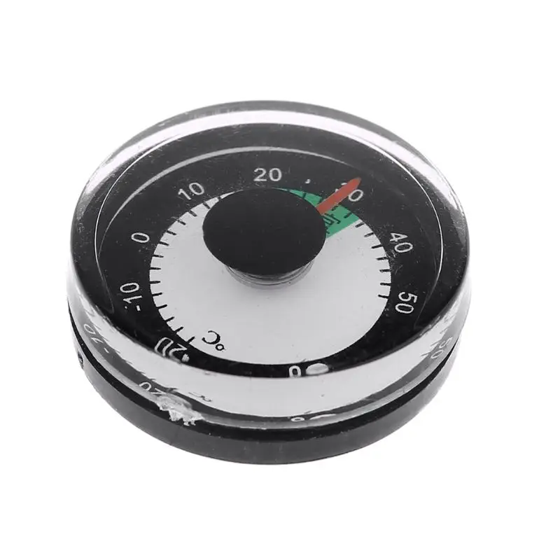27 mm Mini Mechanical Thermometer 1.1" Dial Thermometer -20~50℃ for Home