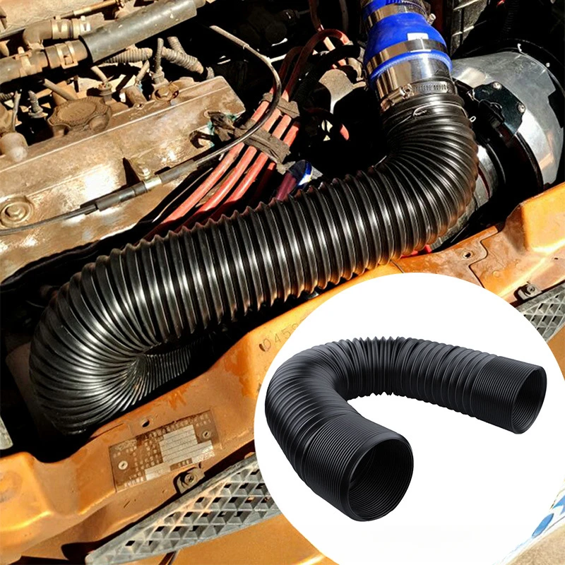 Universal Car Cold Air Intake Tube Kit 2inch 2.5inch 3inch Flexible Air Inlet Duct Pipe System 51mm 63mm 76mm