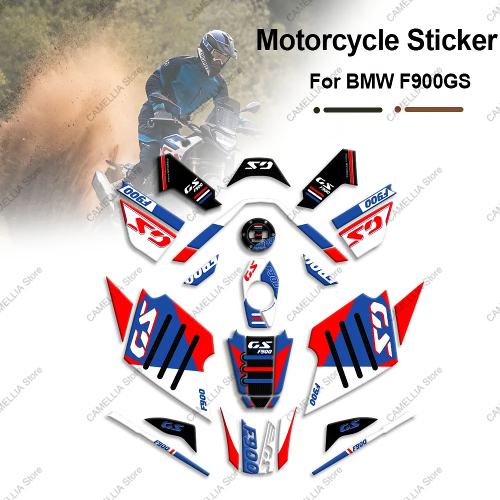 

Fuel Tank Pad Sticker 3D Epoxy Resin Waterproof Protection Sticker BMW F900GS Motorcycle Accessories for BMW F900GS