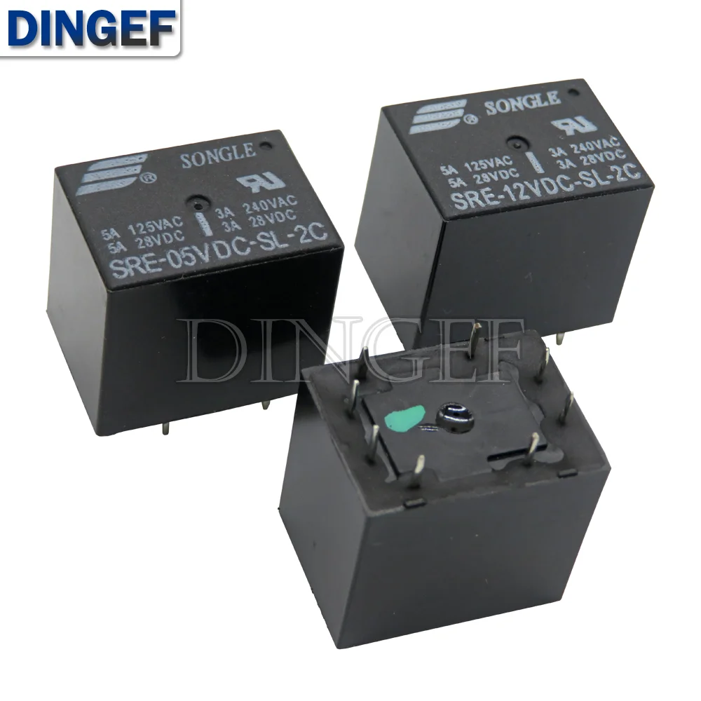 5Pcs Power Relay Sr…