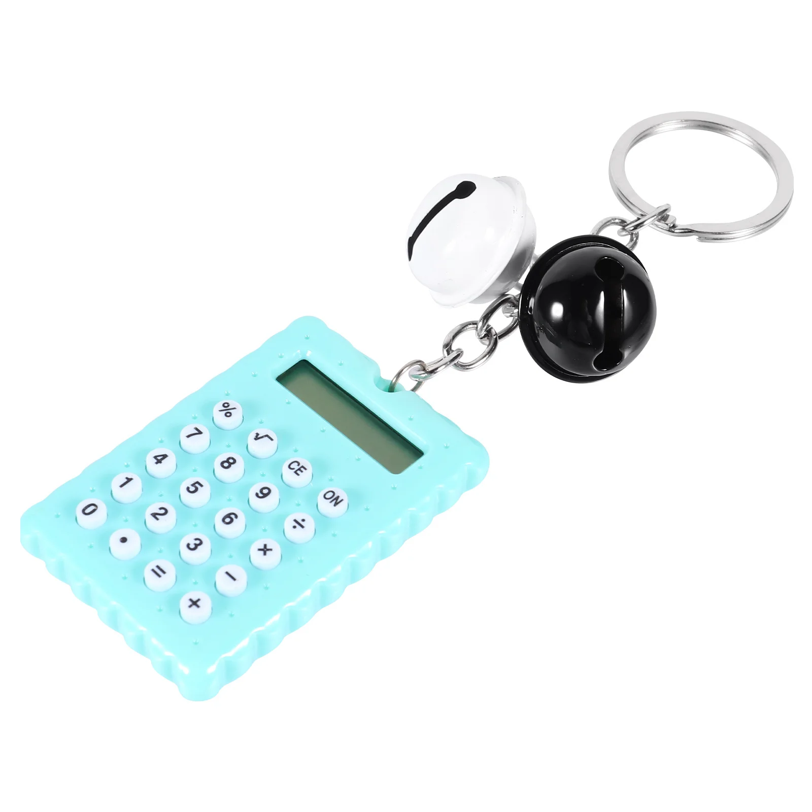 

Calculator Mini Mathematical Calculation Tool Stainless Steel Keychain