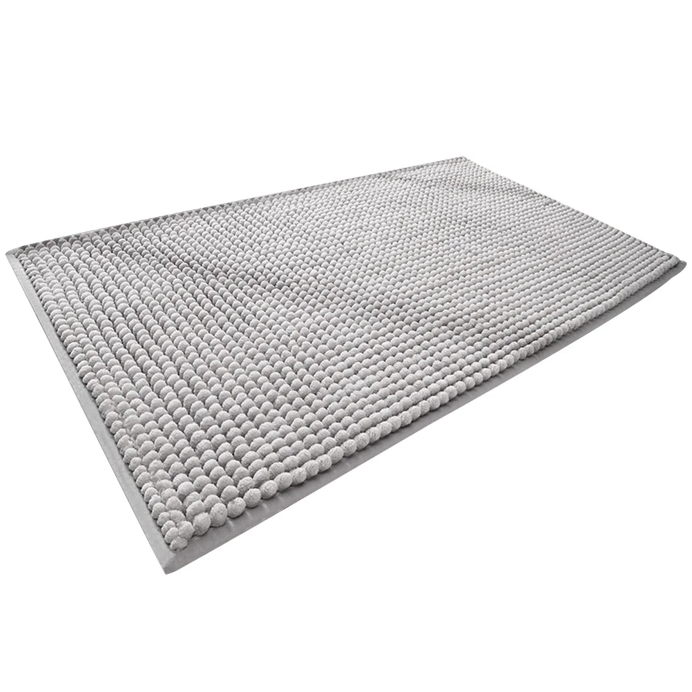 

【】Anti Skid Bath Thick Water Absorbent Floor Mat For Bathroom Non- Entry Rug Household Ground Mat
