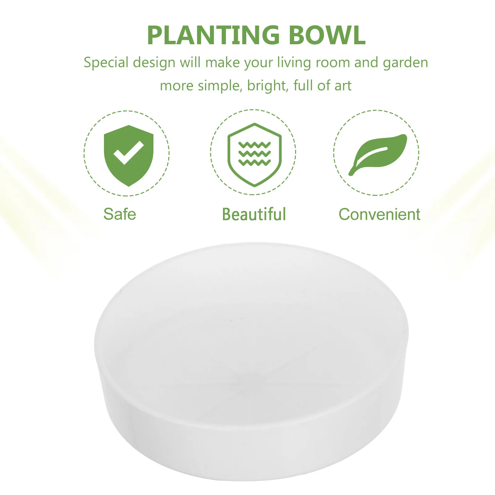 10Pcs Thick Plastic Potting Trays for Brazilian Wood Bonsai Succulent Planter Saucer Water Catcher Trays Potted Plant Tray