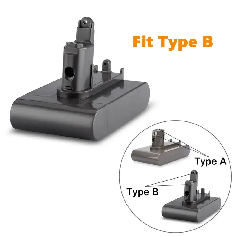 2023 new Replacement 22.2V B 12800mAh DC31 Type-B Battery For Dyson DC31 DC31B DC35 DC44 DC45 Handheld Power Tool Battery