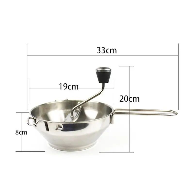 

(AIMA) Potato Masher Stainless Steel Vegetable Fruits Puree Pressing Tool Pumpkin Grinder Food Mashing Kitchen Accessories