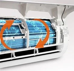 12000btu 1.5hp 1ton 100% ソーラー DC 48V バッテリー駆動ハイブリッド スプリット ソーラー エアコン