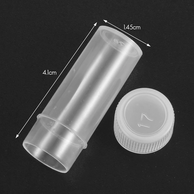 400 Pcs 5Ml Plastic Sample Bottles Potable Mini Clear Storage Case Vial Storage Container