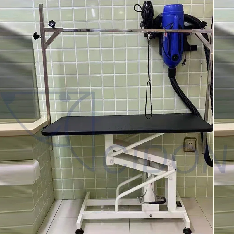 

Hydraulic Lifting Pet Beauty Table Cosmetic Table Dogs and Cats Bath Blowing Hair Trimming Shearing Table