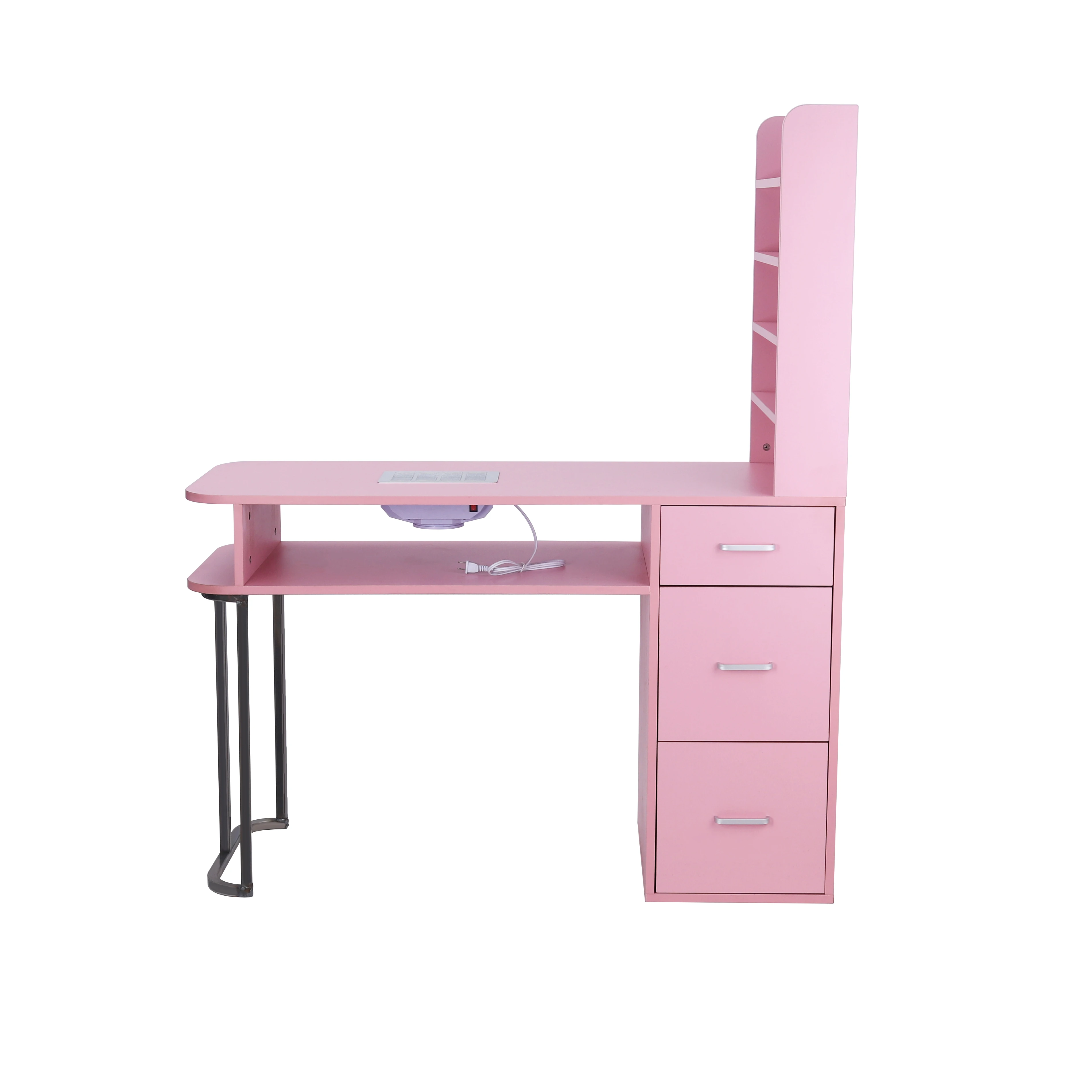 Nail Station Furniture, Beauty Salon Table, Manicure Desk, Nail Art Table, Modern Design, Professional Salon Equipment
