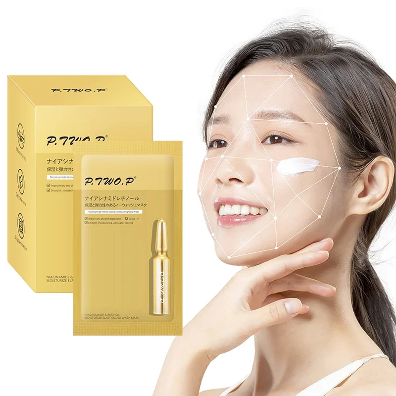 

30pcs Face Mask Collagen Moisturizing Hyaluronic Acid Facial Mask Repair Anti Wrinkle Sheet Sleeping Face Mask Skin Beauty Care