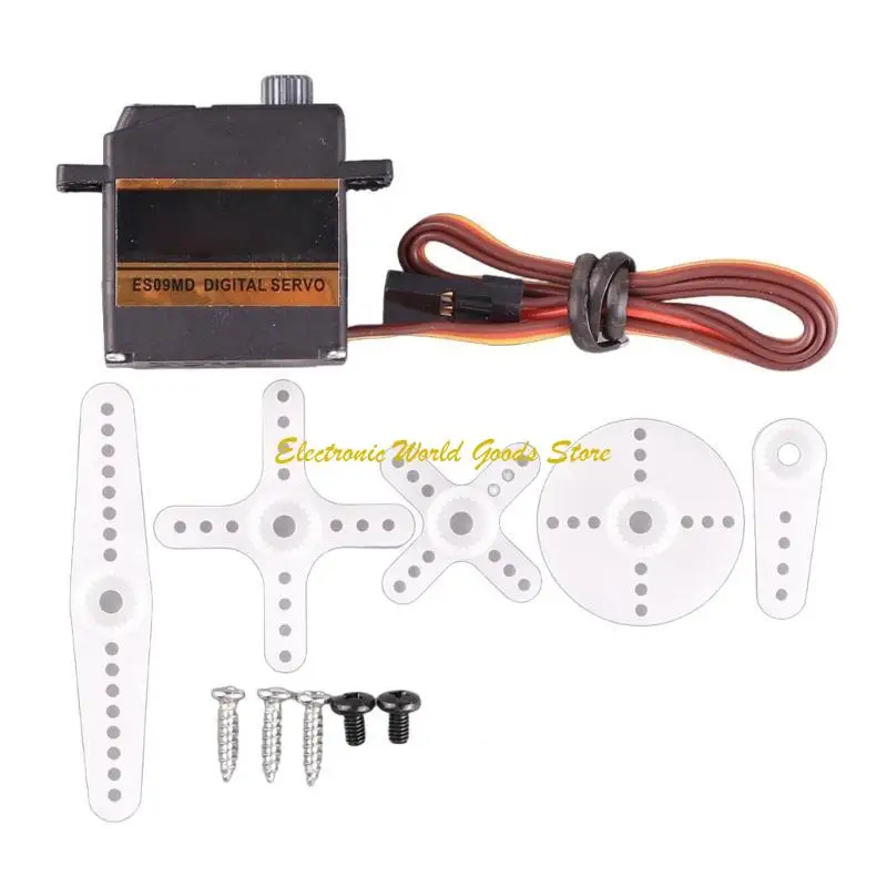 

A3PD ES09MD Servo for Fixed Wing Models Providing Accurate Movement in Flight Competitions