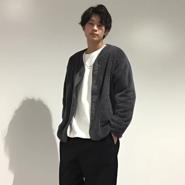 

Quality Textbook! Autumn Winter Men's Fleece Lined Windproof Outdoor Casual Knitted Cardigan Warmth Fashion Urban Style Coat