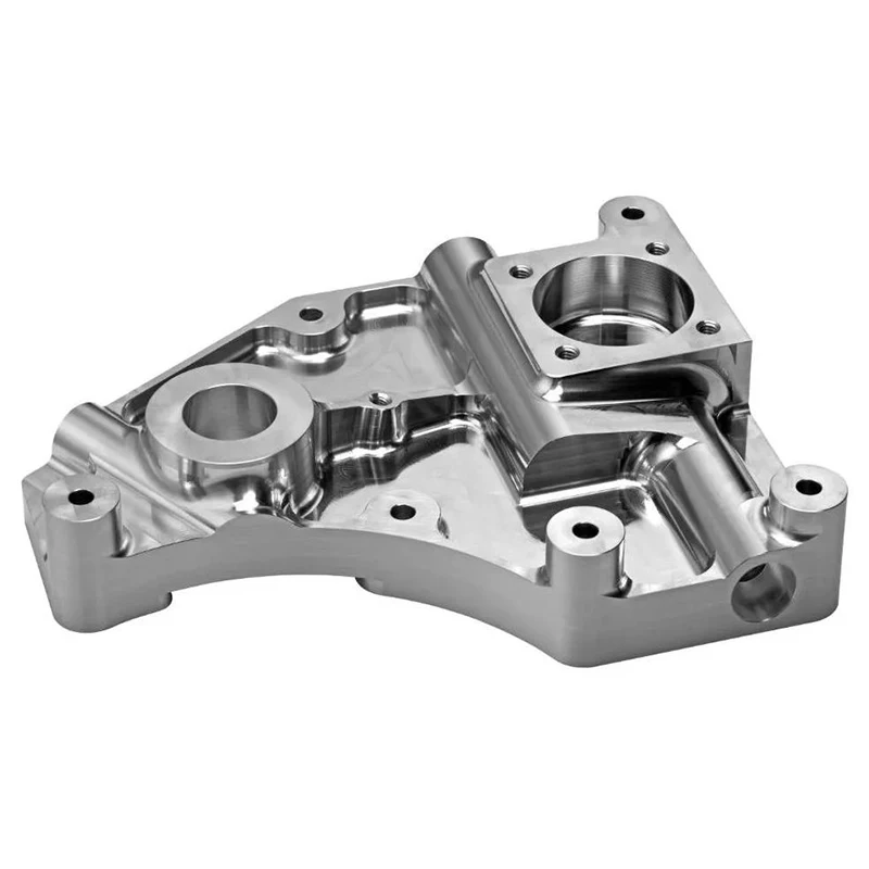 Custom 5-Axis CNC Milling Aluminum Housing Mirror Polished Alloy Mounting Bracket For Automation & Auto Parts