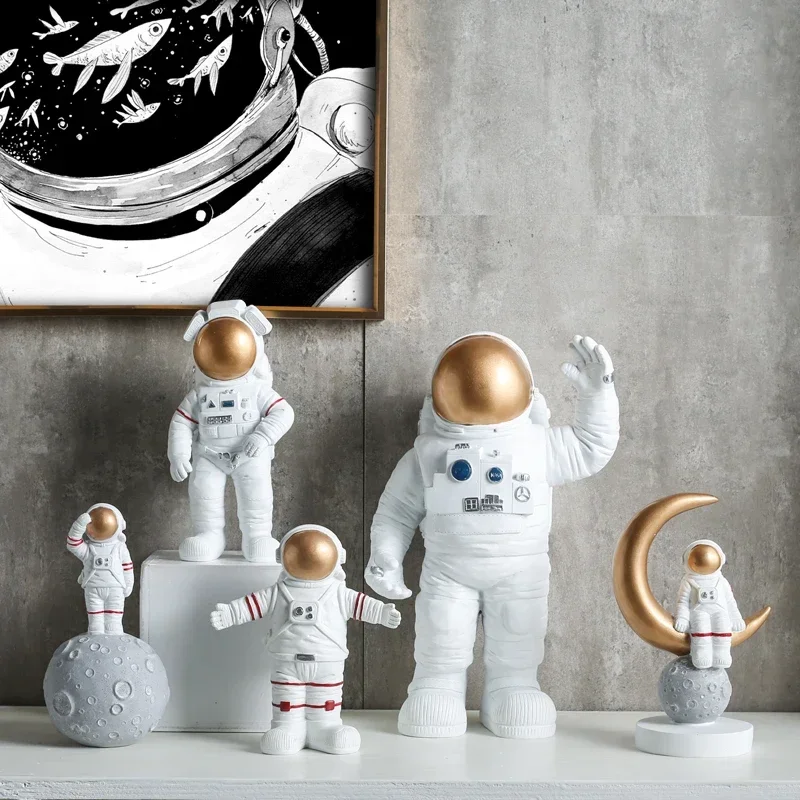 figurines-d'astronautes-modernes-artisanat-en-resine-decoration-de-maison-et-de-jardin-articles-de-decoration-de-table-articles-de-decoration-de-mariage