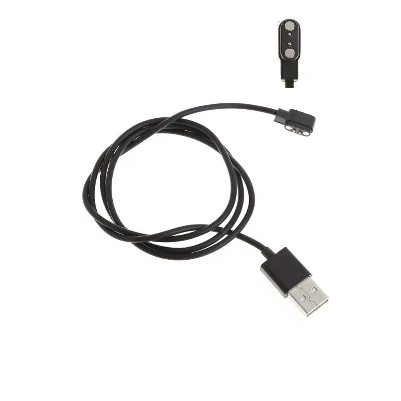 31BA Power Holder Stand Base Cable for Smartwatch 2Pin 2.84mm Smartwatch Universal USB Charging Wire