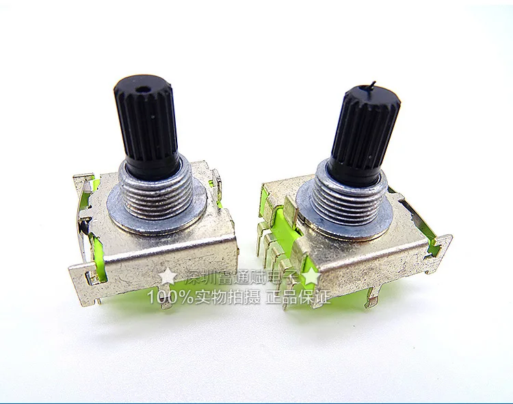 [VK] RS17 type rotary switch shift switch gear switch 1*3mm file 15mm flower axis band switch 3 gears Turn 2