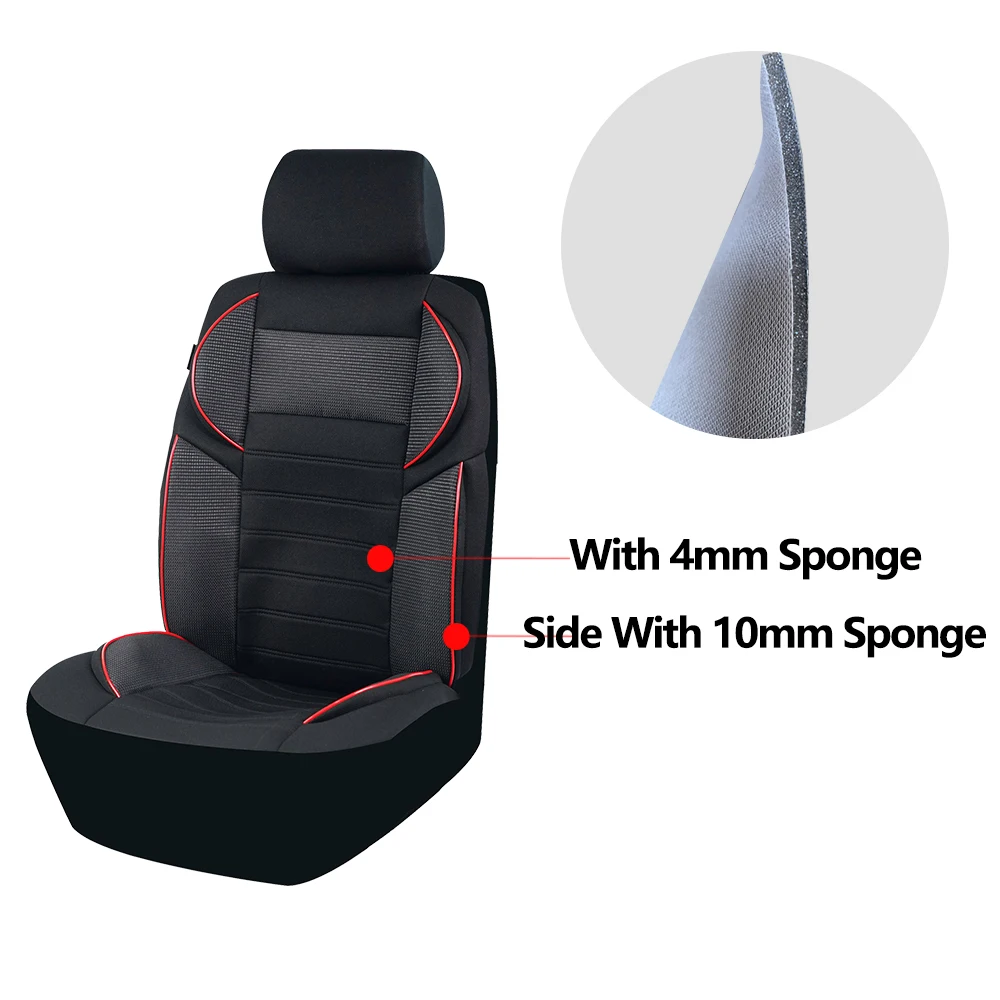 Autoking Covers Universal Sport Seat Car Covers 5d Design Breathable Mesh  Car Seat Covers Cushion Fit For Most Car Suv Van