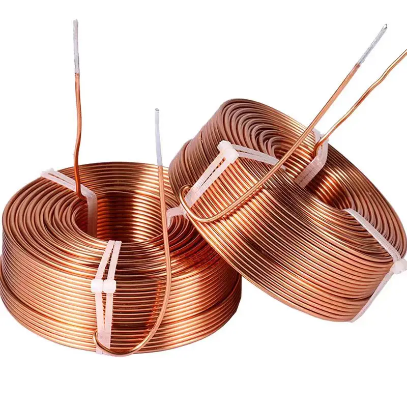 Audio Hollow Inductor Crossover Coil 4N Hollow Non-Oxygenated Copper Wire 0.5mm - 1.2mm Diameter for Hi-Fi Speaker Wire Harness