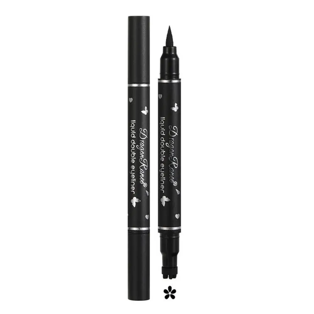 1pc schwarzer Stempel Stift Eyeliner Stift verpackt wasserdicht schweiß fest Eyeliner Siegel Schönheits kosmetik Augen Eyeliner für Frauen l4d1