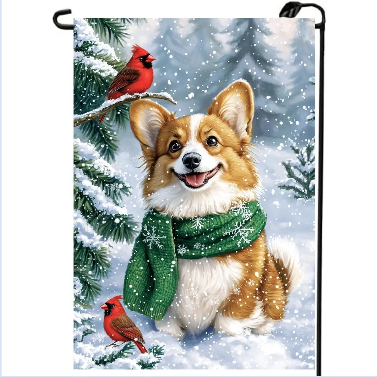 Winter Corgi Dog Ga… - image
