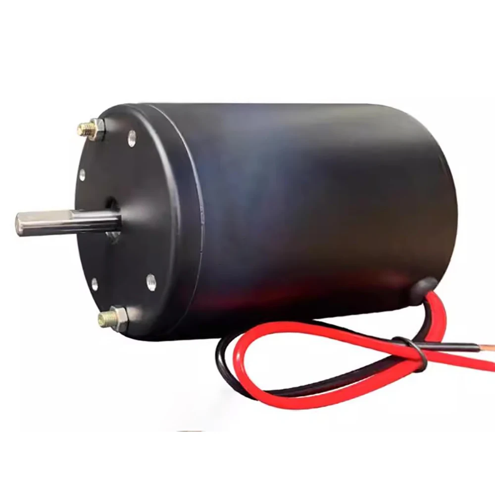 

Двигатель постоянного тока с двойным подшипником, 24 В постоянного тока, высокоскоростной двигатель постоянного тока, 200 Вт, 7000 об/мин