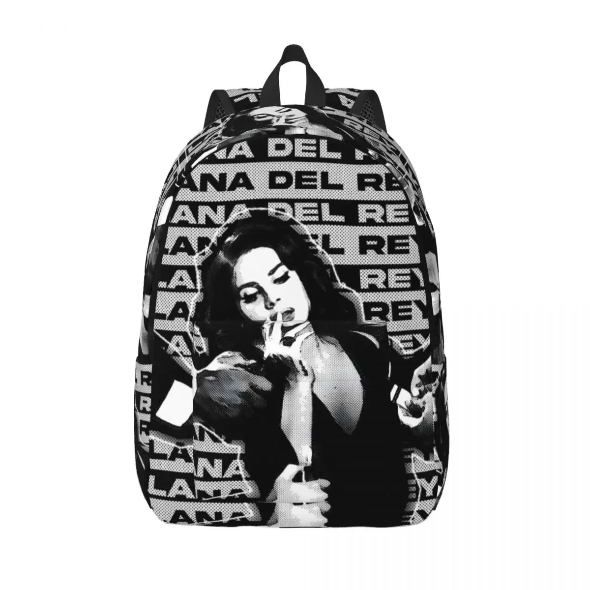 

Custom L-Lanas D-Dels R-Reys Hip Hop Poster Laptop Backpack Women Men Casual Bookbag for School College Student Classic Bag