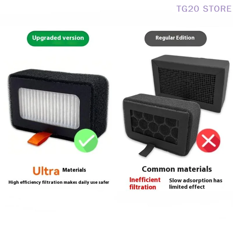 

1 Pcs 3D Printers X1C P1S P1P Replacement Accessories For Bambu Lab HEPA 13 + Activated Carbon Combo Air Filter Ultra