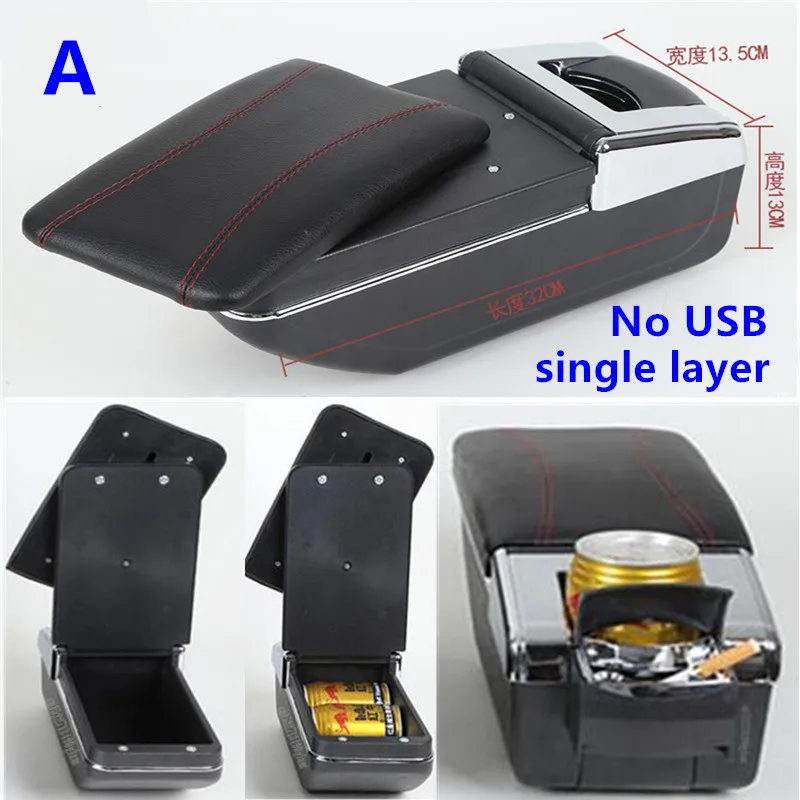 Für Hyundai Accent Armlehnenbox für Hyundai Accent Verna Auto-Armlehnenbox Mittelkonsole Aufbewahrungsbox Spezielles Nachrüst-Zubehör – Detail 4