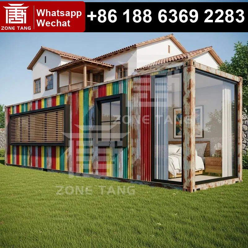 

Detachable Modules Container Buildings Homes For Sale Luxury Mobile Office Wind Resistance Tiny Homes Multi Room Flat Pack Home