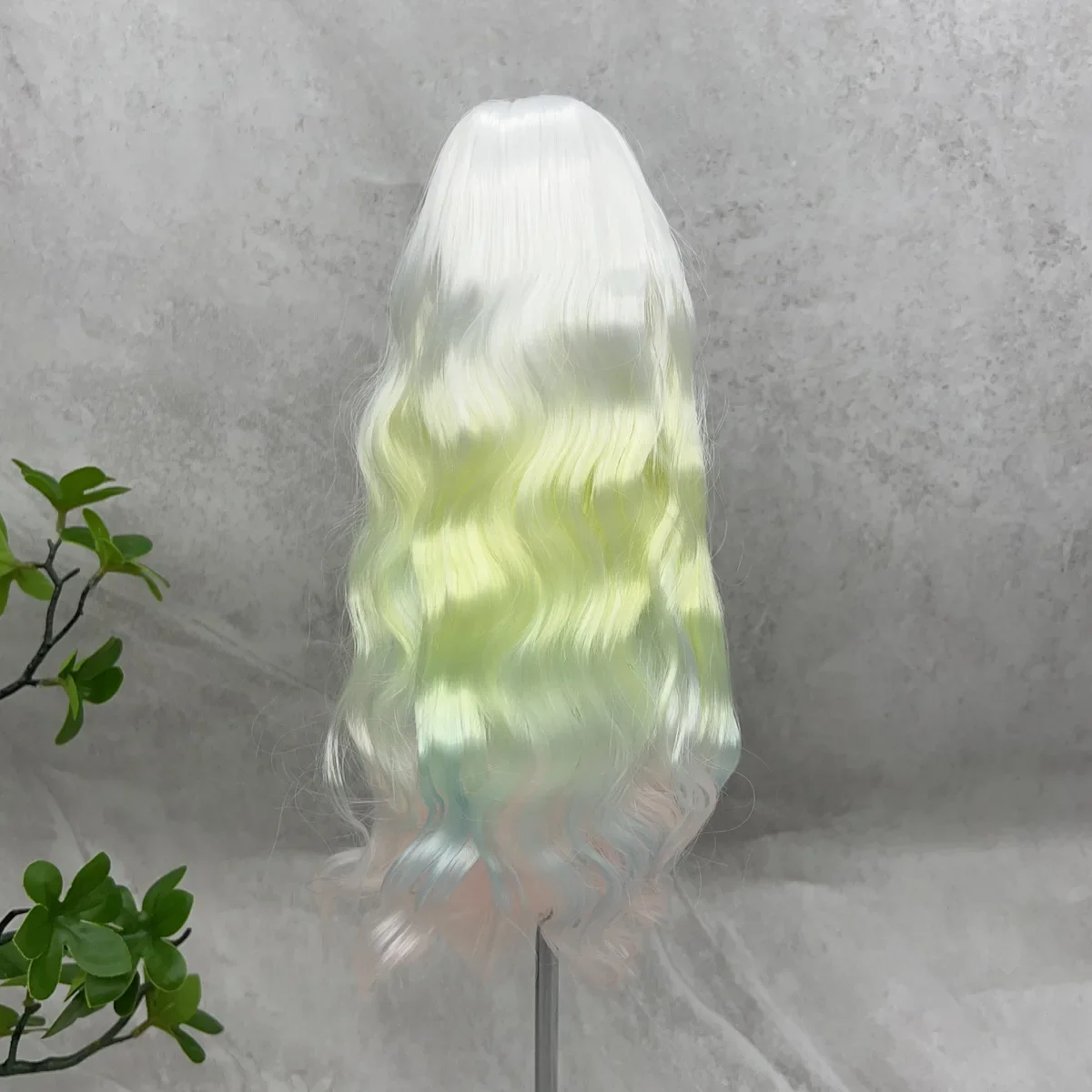 วิกผมตุ๊กตา BJD ขนาด 1/3 & 1/4 & 1/6 พร้อมหน้าม้า ผมยาวหยิก วิกผมสังเคราะห์สำหรับเด็กผู้หญิง อุปกรณ์แต่งหน้า DIY ชุดผมตุ๊กตา BJD