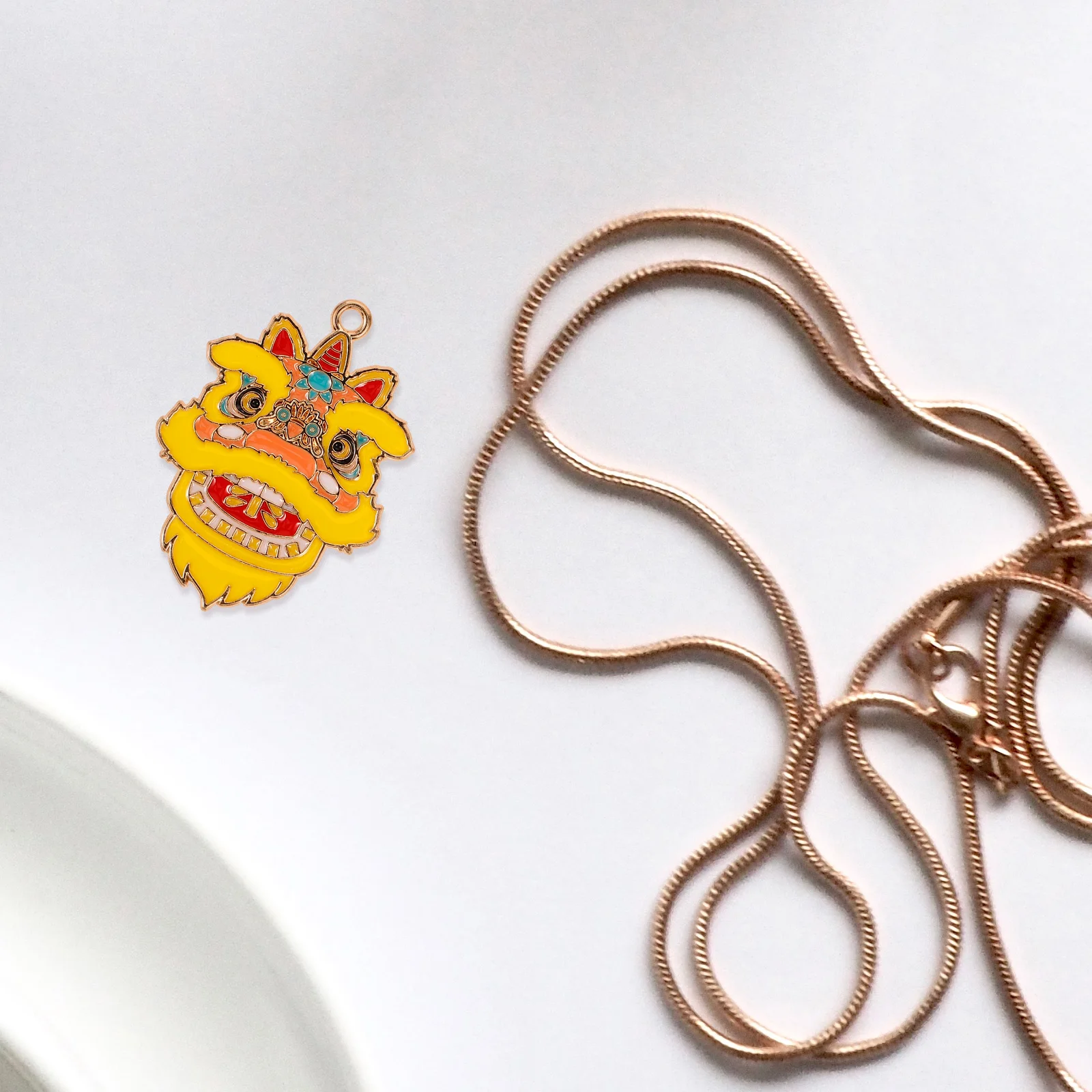 

10pcs Alloy Dragon Pendant Hanging Charm Vintage Metal Decor For Christmas Diy Jewelry Women Men Clavicle Necklace Zinc Pendant