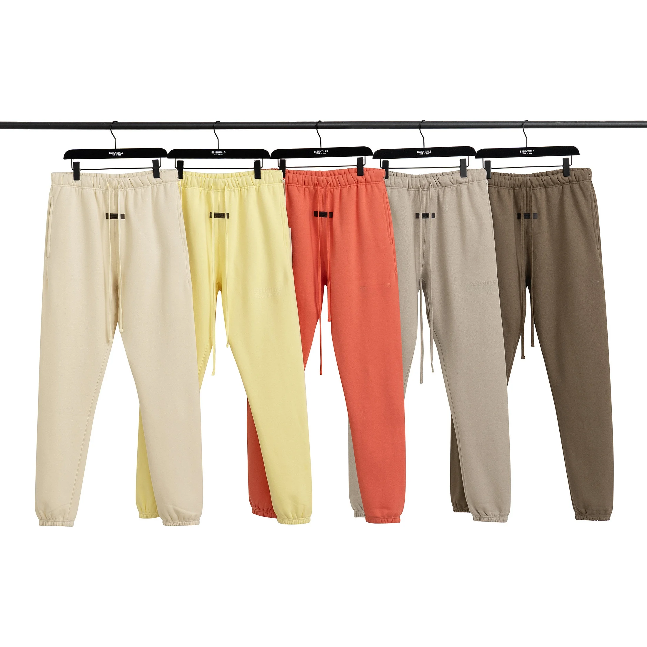 

Мужские повседневные брюки FOG Essentials на флисовой подкладке, со средней посадкой, длинные, молодежные, универсальные, на все сезоны