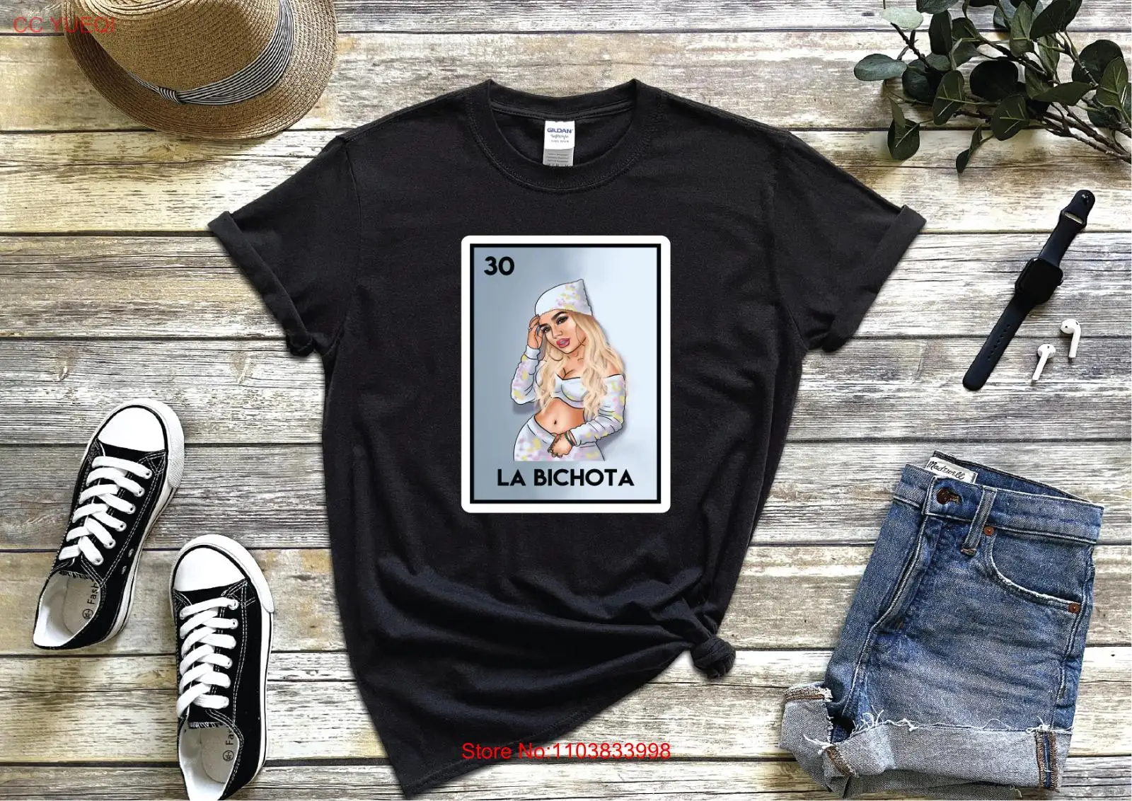 La Bichota Karol G, Bebecita Loteria T-shirt, Funny Gift.