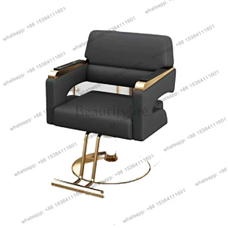

Swivel Ergonomic Barber Chairs Professional Salon Chairs Equipment Professional Hairdressing Armchairs