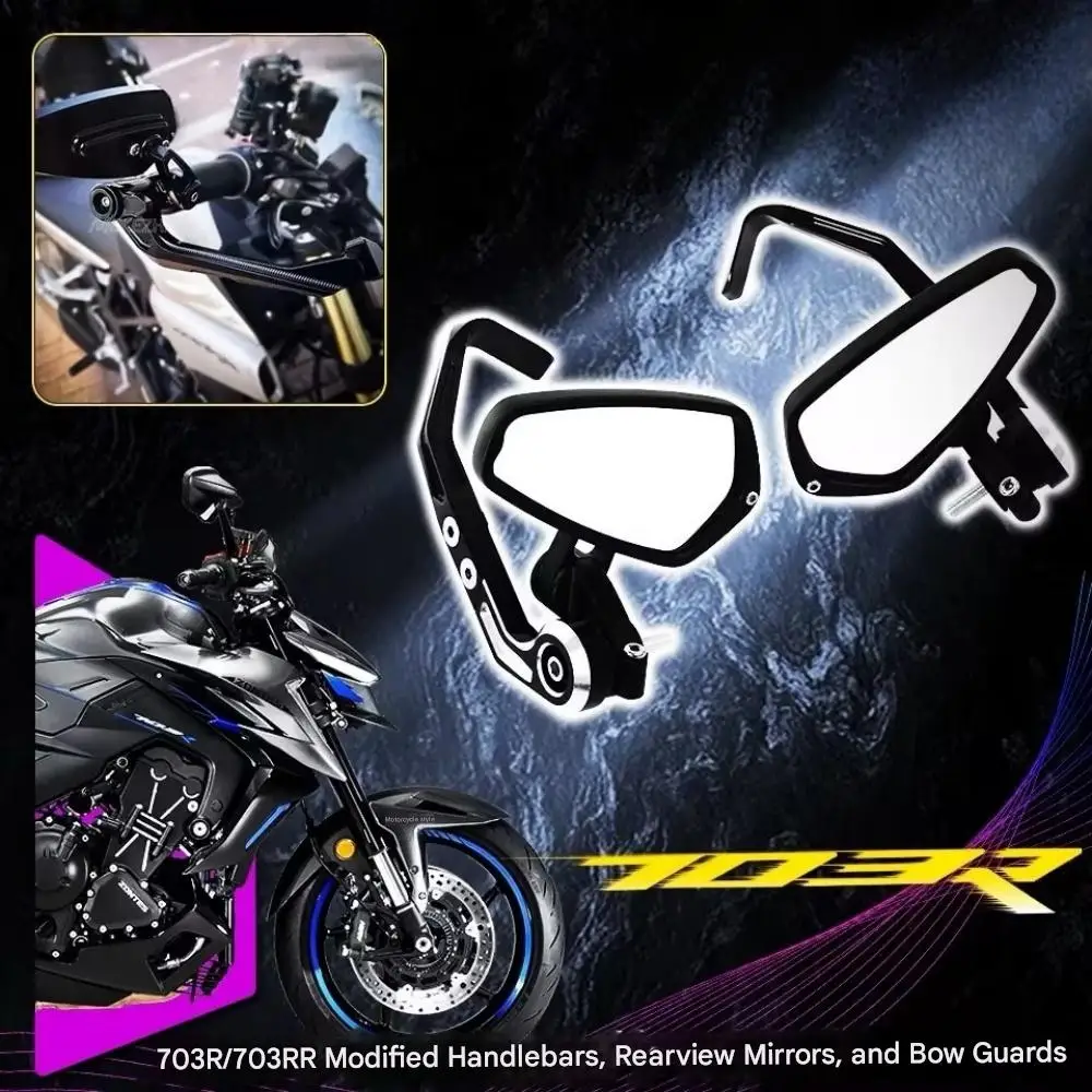 ZONTES 703RR 703R Shockproof Handlebar Mirror Reflector Accessories