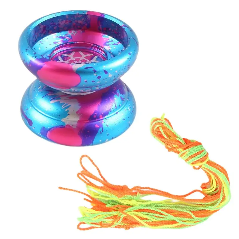 AS96-Unresponsive Yoyo,Professional Yoyo For Kids,Aluminum Beginner Yo-Yos Ball For Yoyos Players With 10 Yo Yo Strings