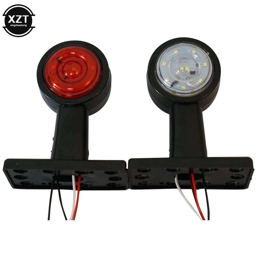 

Truck Side Marker Lights 12-24V Car Truck LED Side Marker Light Double Lamp White Red For Trailer Lorry Caravan RV Van Warning