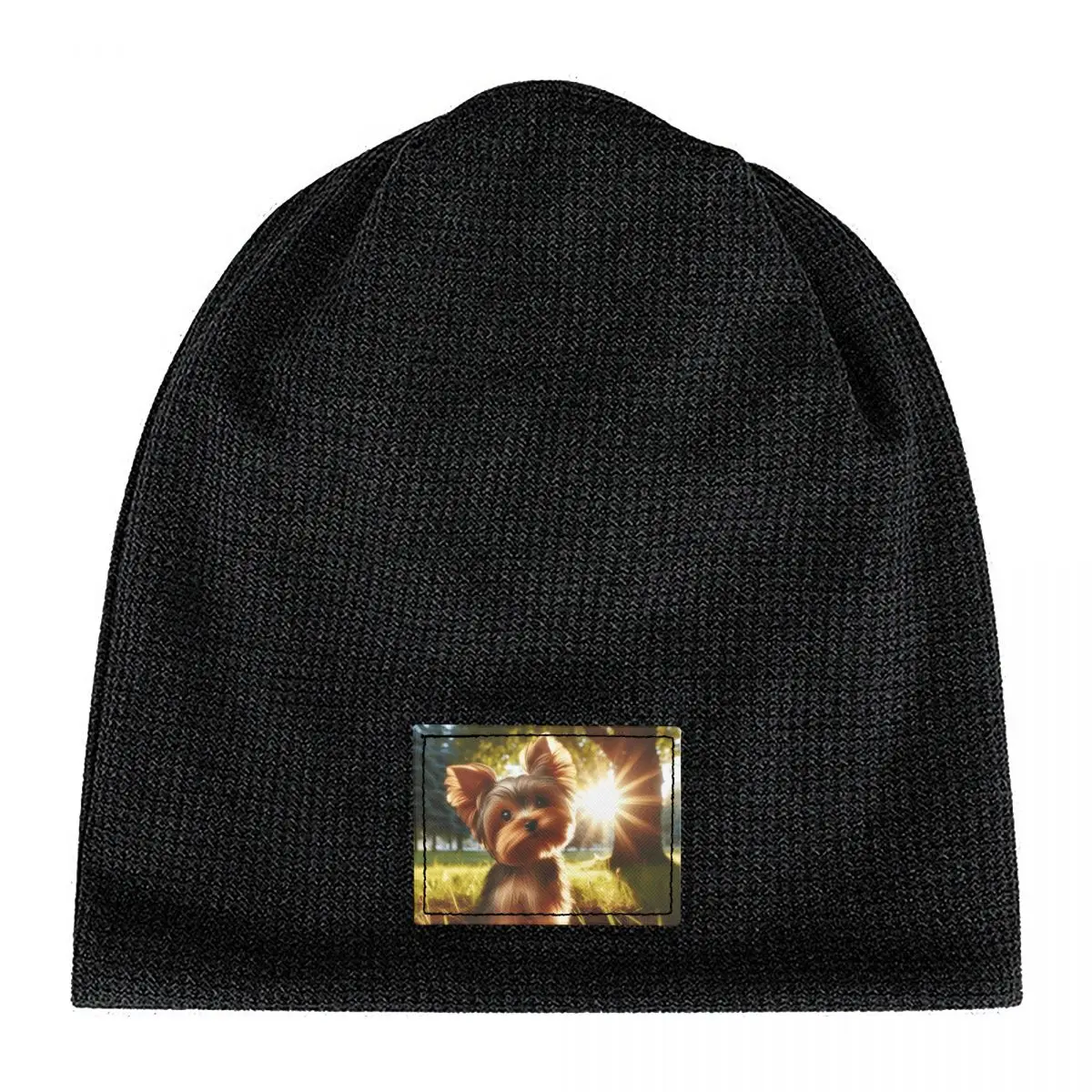 Yorkshire Terrier Dog Yorkie Lover Warm Fleece-Lined Cap Hip Hop Bonnet Hat Autumn Winter Outdoor Beanies Hats