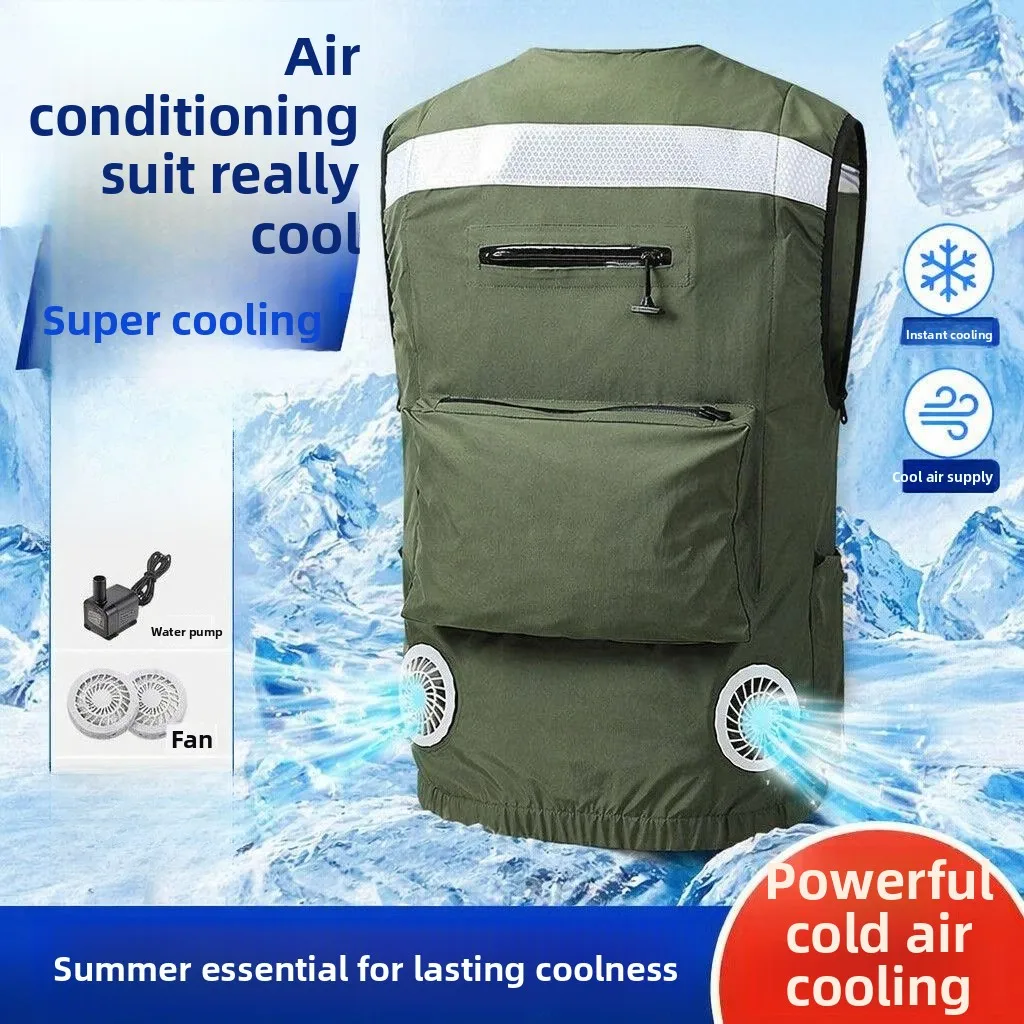 Intelligent Cooling Air-conditioning Clothing Refrigeration Adult Construction Site Work Labor Insurance Protective Clothing