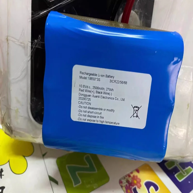 Replaceable Li-Ion Battery Packs for Smart Lanyard X‑ray Machine Built‑in Battery 2500mAh 11.1V 10.8V 18650 Replacement Battery