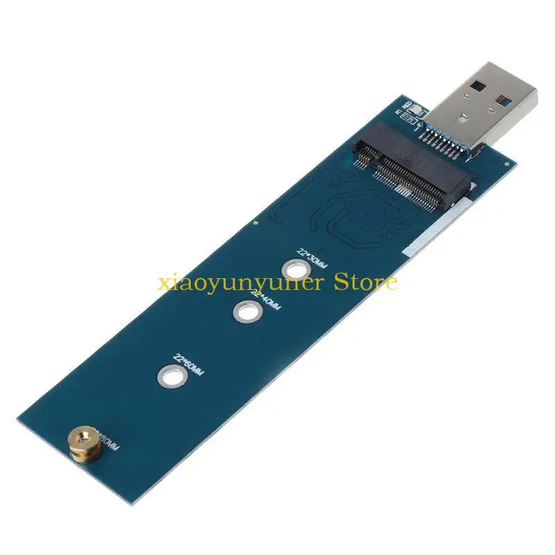 P9JB for M.2 to USB Adapter USB 3.0 to 2280 M2 NGFF B for Key for M.2 SSD Adapter SSD Drive Adapter Converter SSD Reader Card