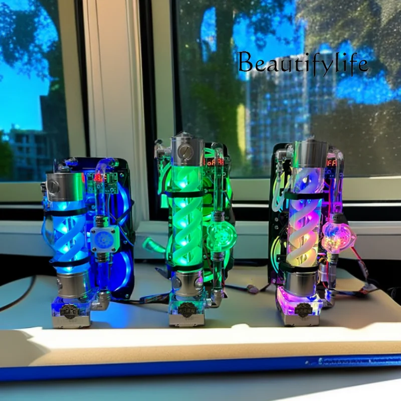 Glacier water-cooled mobile phone, tablet radiator, semiconductor refrigeration, magnetic attraction, suitable for tablet design