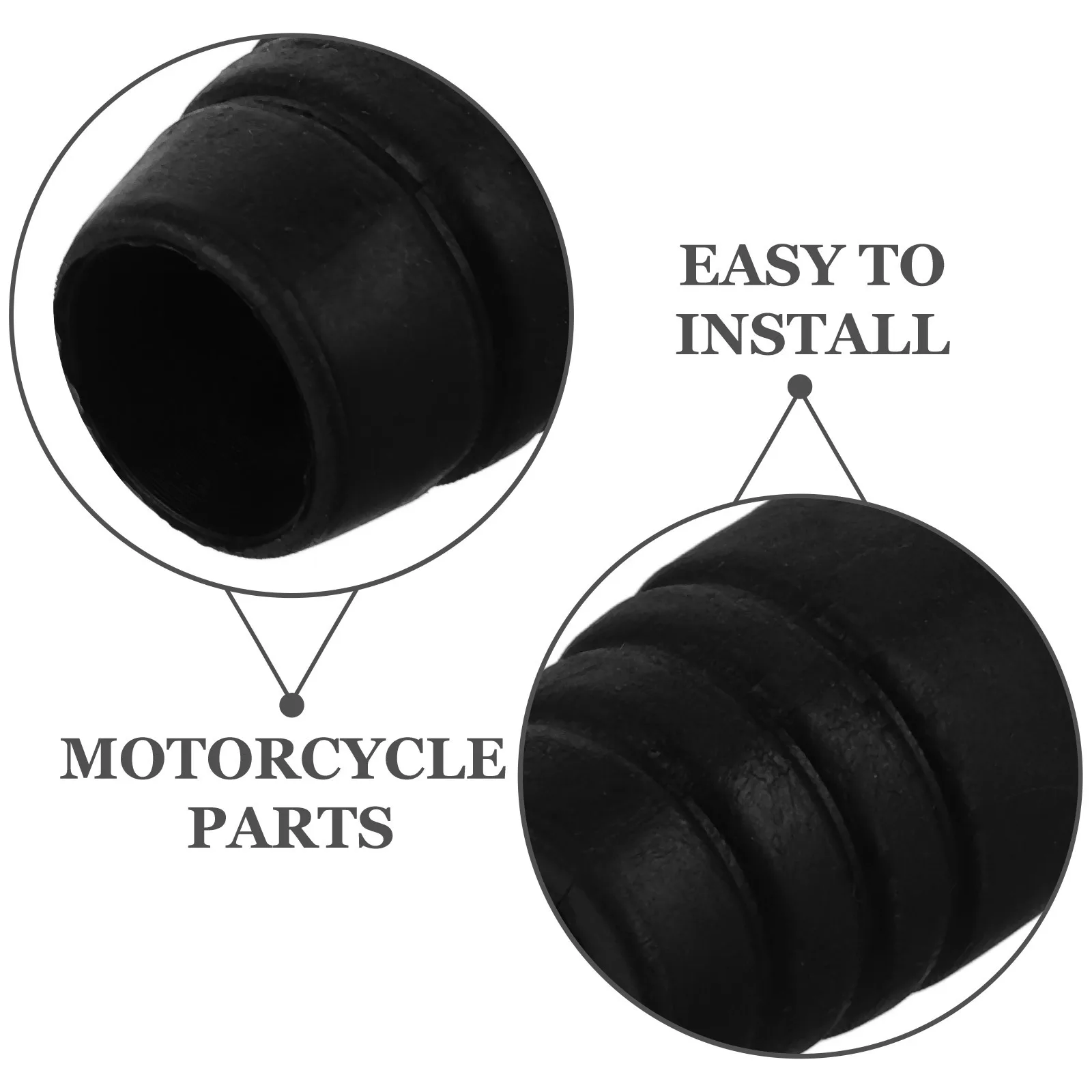 

Gear Shift Shifter Rubber Black Anti Slip Durable Motorcycle Peg Protector Foot Shifter Cover Long Lasting Easy Installation