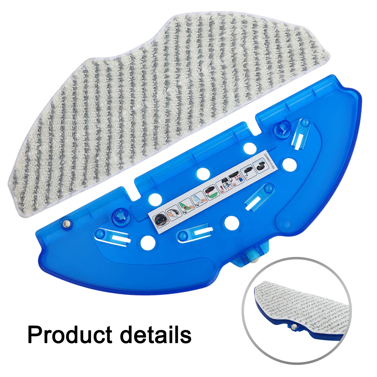 Sturdy and Practical Mop Holder for For Honor Choice R2 R2 Plus Robot Vacuum Cleaner Never Lose Your Mop Again