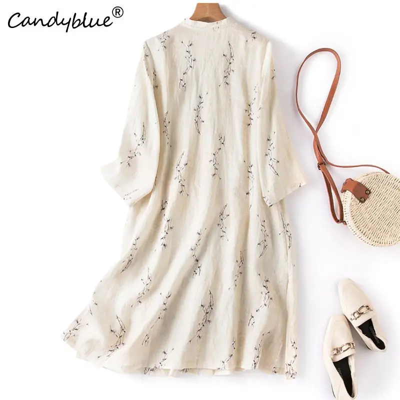 Shirt Women\'s Summer Thin 2023 Spring New Loose Casual Versatility Sun Protection Cardigan Coat Medium Length Top Women Blouse